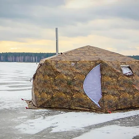 Lüks kamp alanı Aurora Tent Camp Karasjok